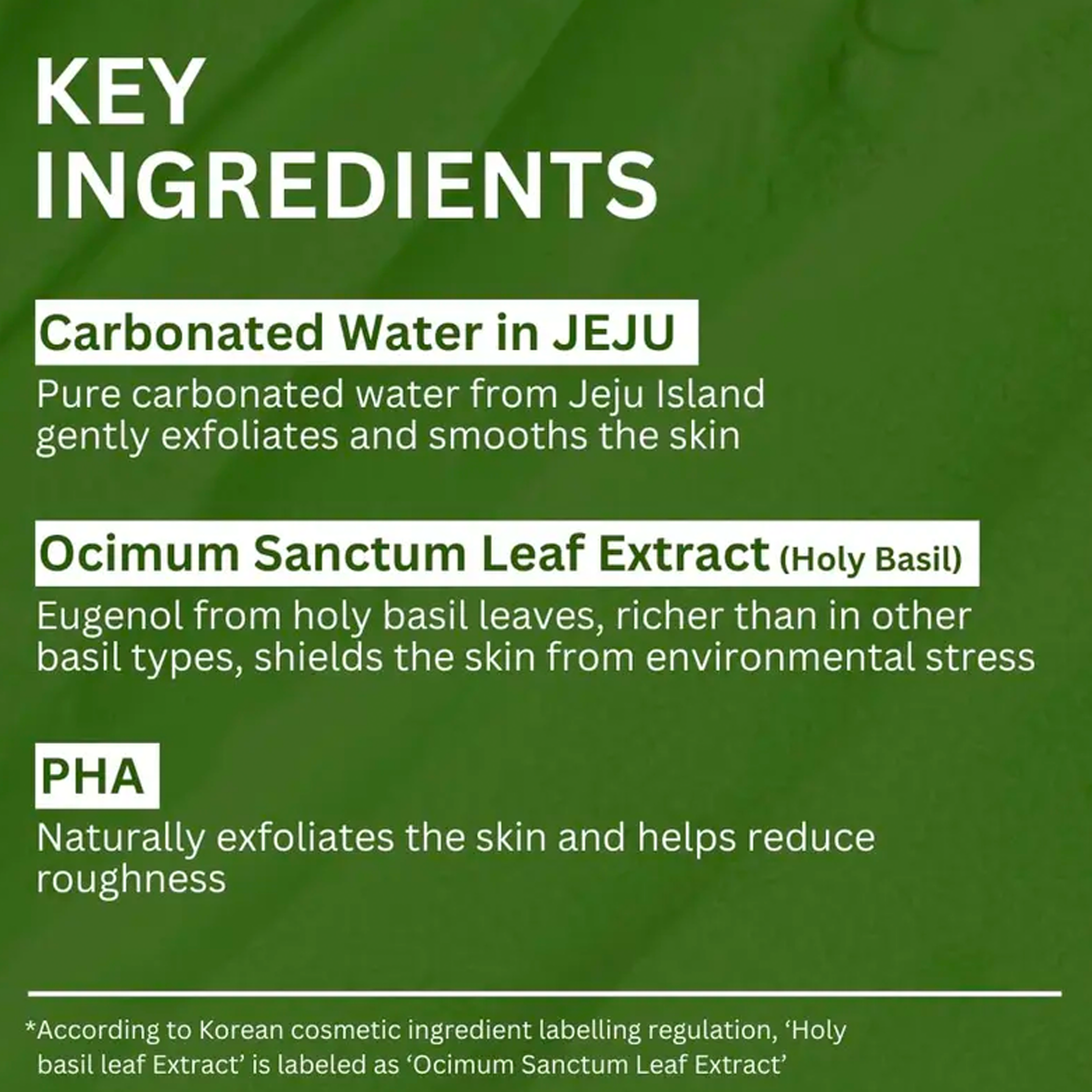 Holy Basil Bubble Deep Mask