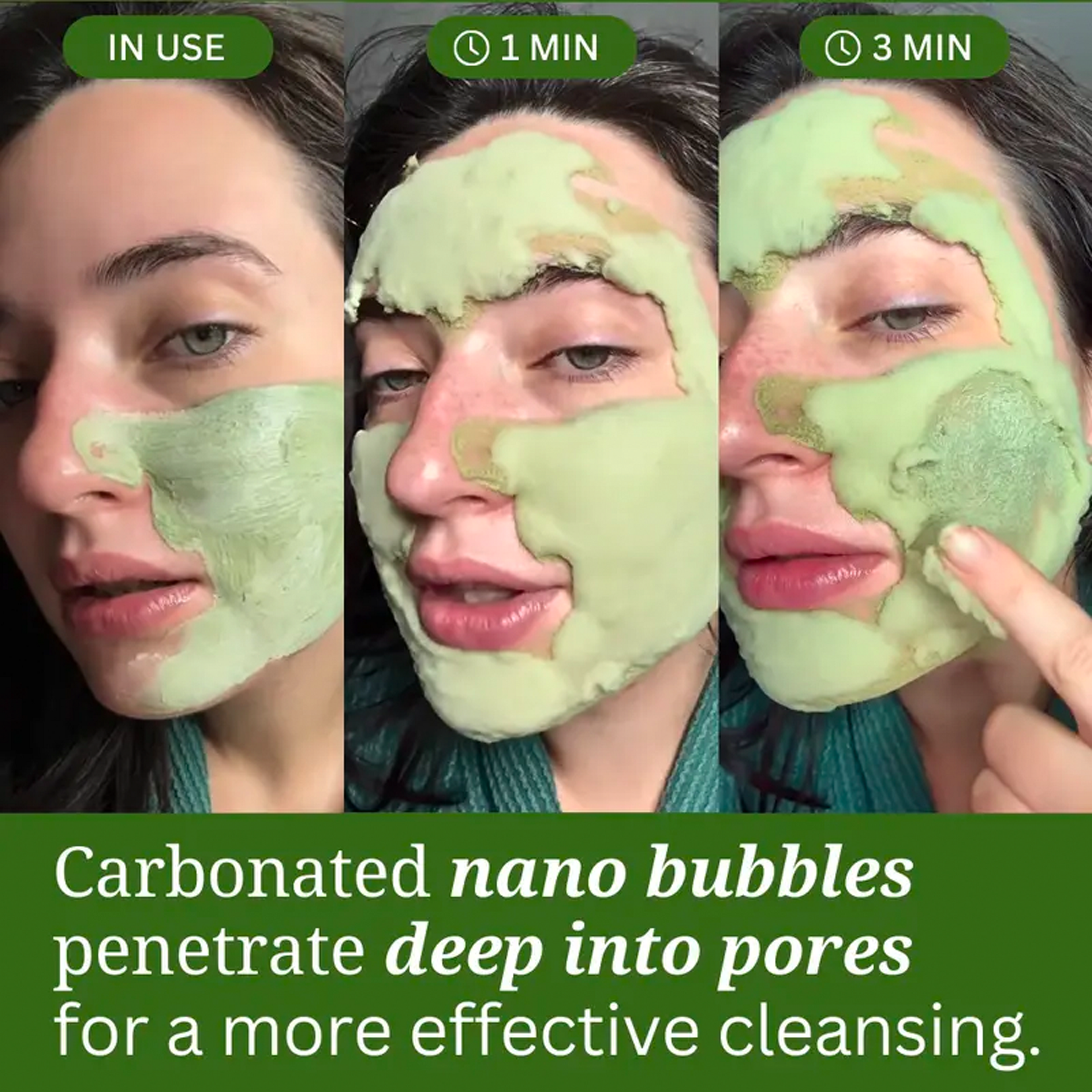 Holy Basil Bubble Deep Mask
